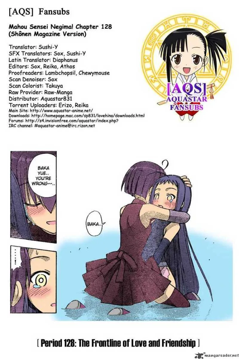 Mahou Sensei Negima! Chapter 128 page 19