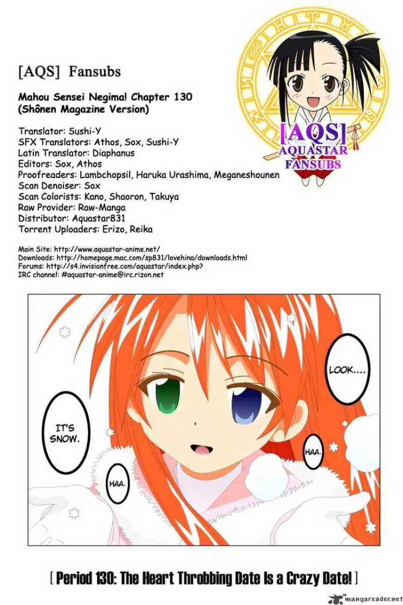 Mahou Sensei Negima! Chapter 130 page 19
