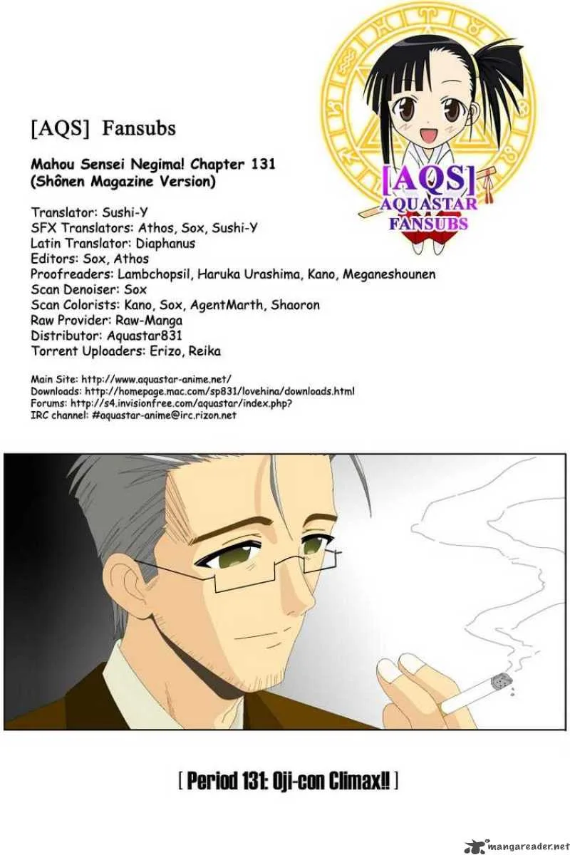 Mahou Sensei Negima! Chapter 131 page 19