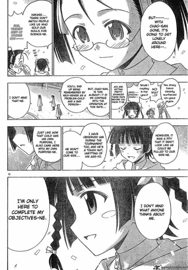 Mahou Sensei Negima! Chapter 132 page 16