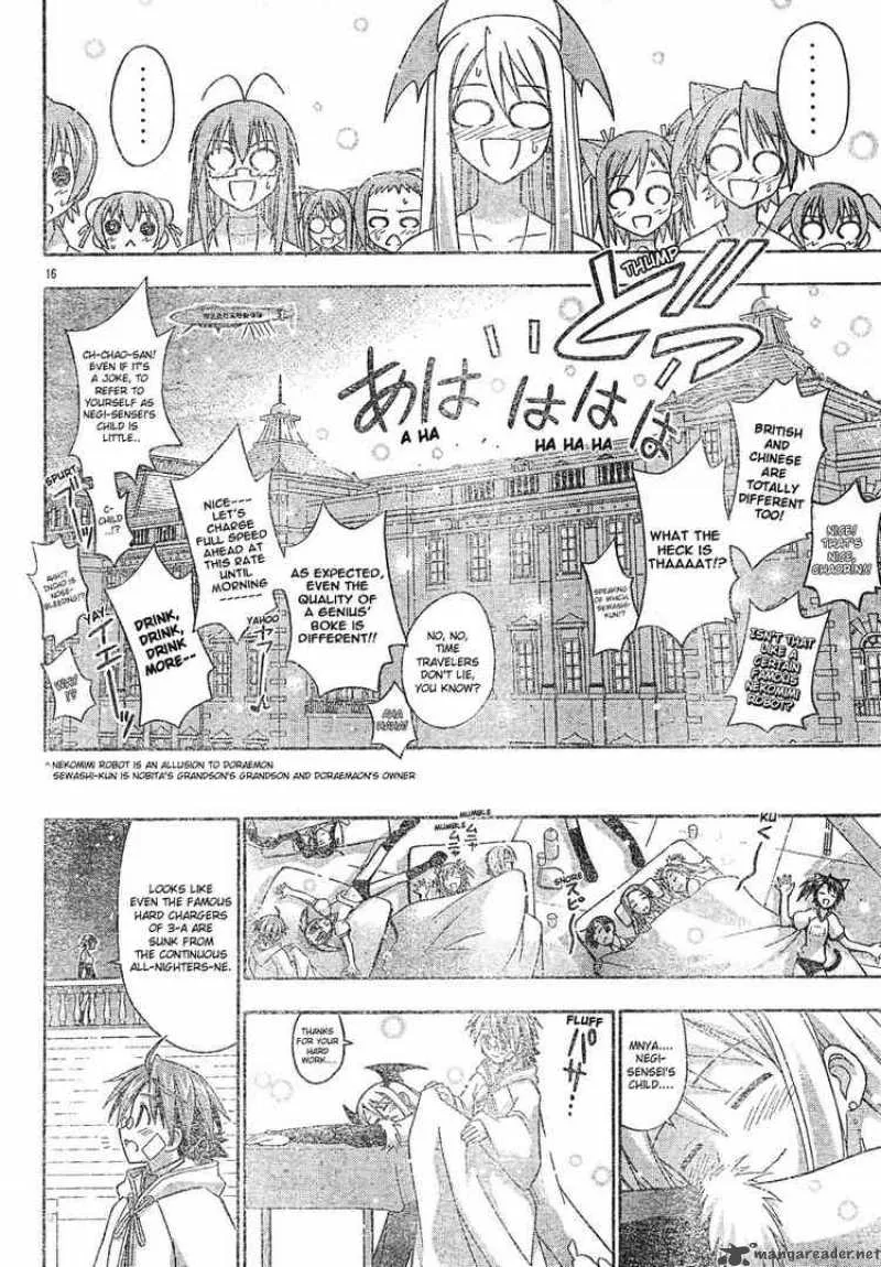 Mahou Sensei Negima! Chapter 135 page 16