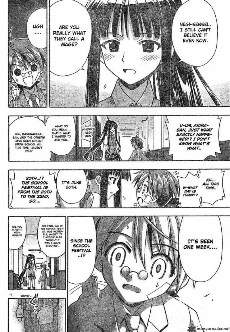 Mahou Sensei Negima! Chapter 138 page 16