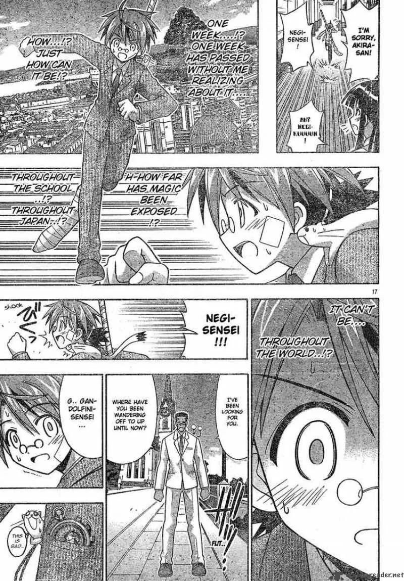 Mahou Sensei Negima! Chapter 138 page 17
