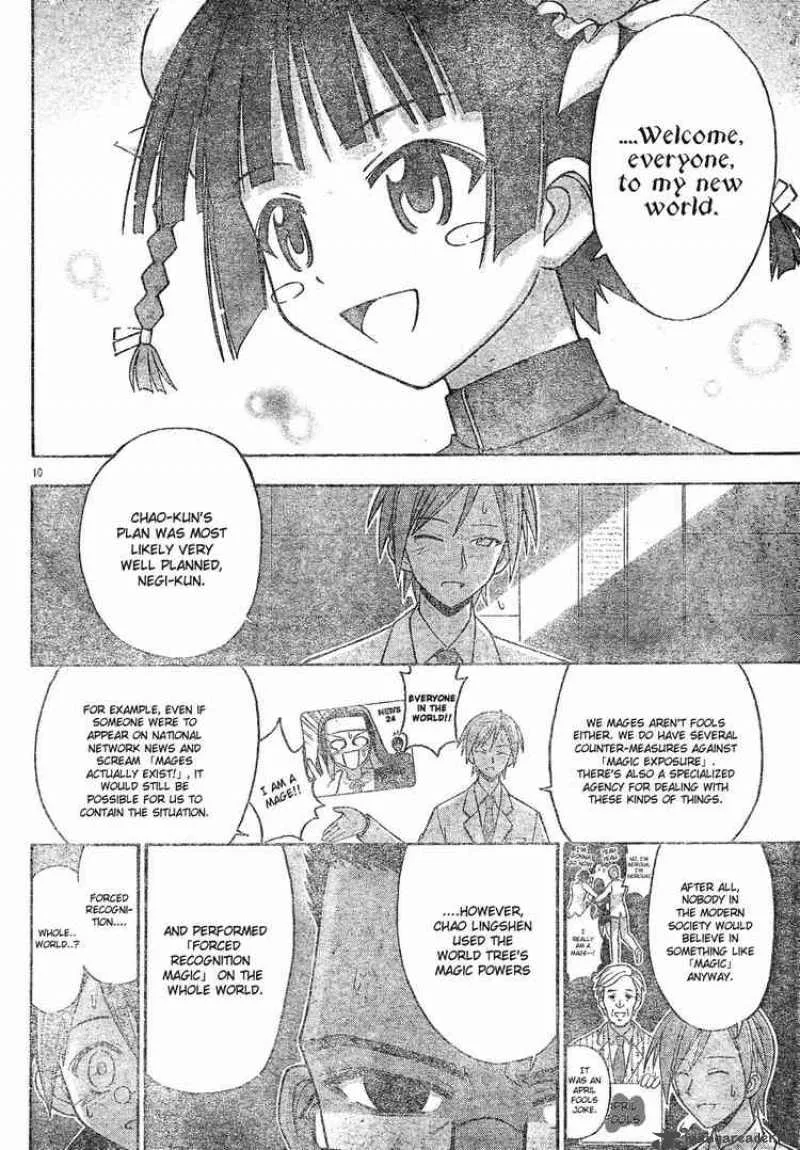 Mahou Sensei Negima! Chapter 139 page 10