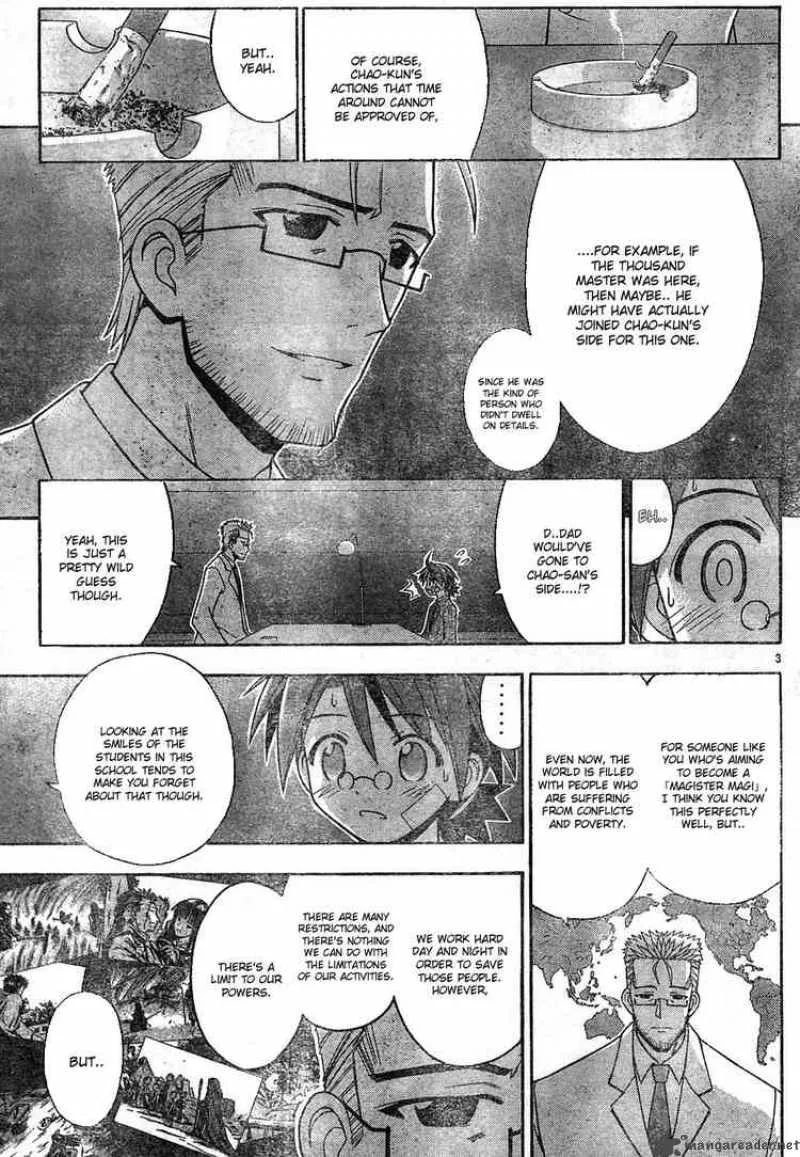 Mahou Sensei Negima! Chapter 142 page 3
