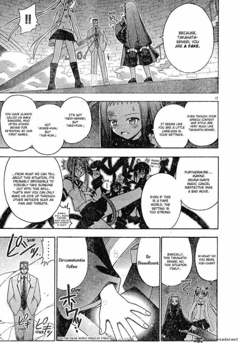 Mahou Sensei Negima! Chapter 143 page 16