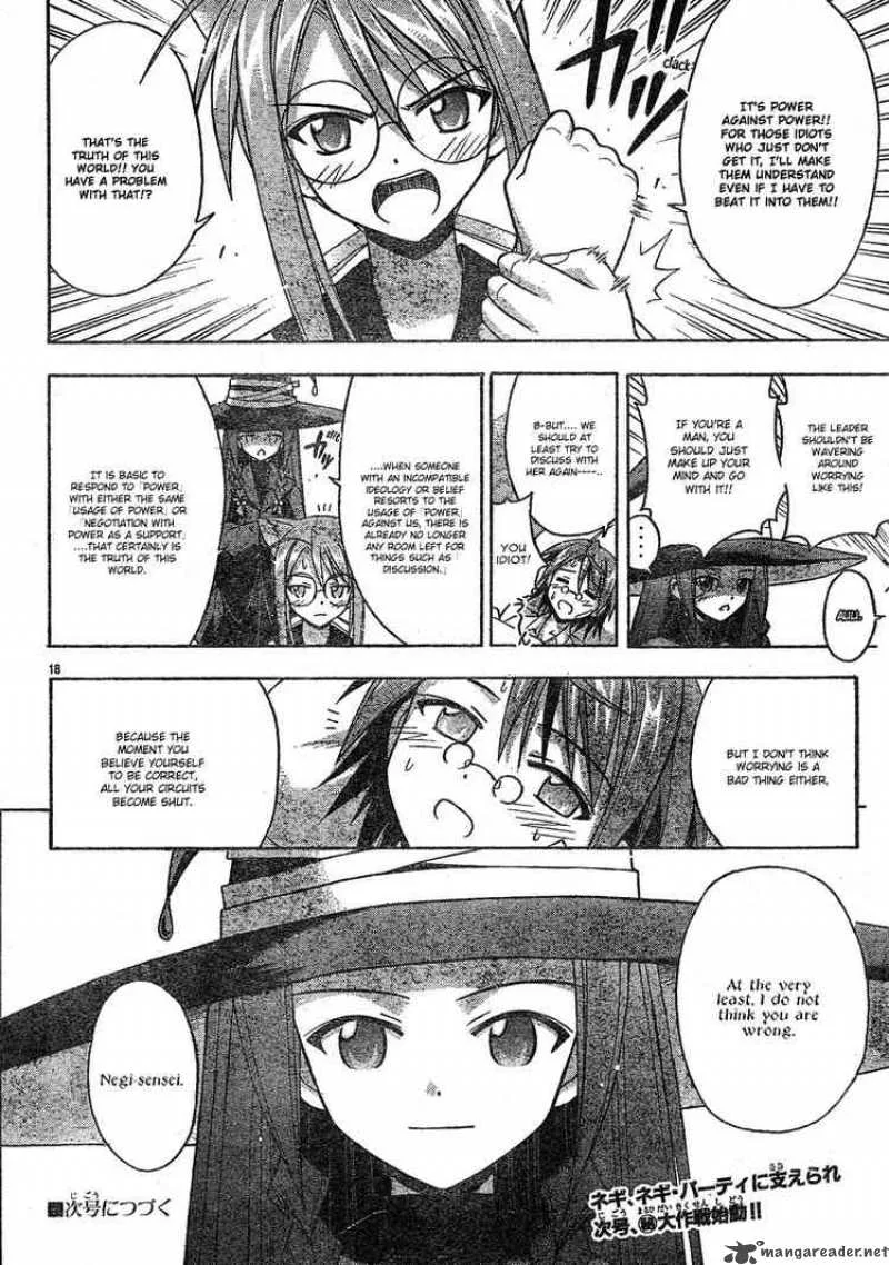 Mahou Sensei Negima! Chapter 146 page 18