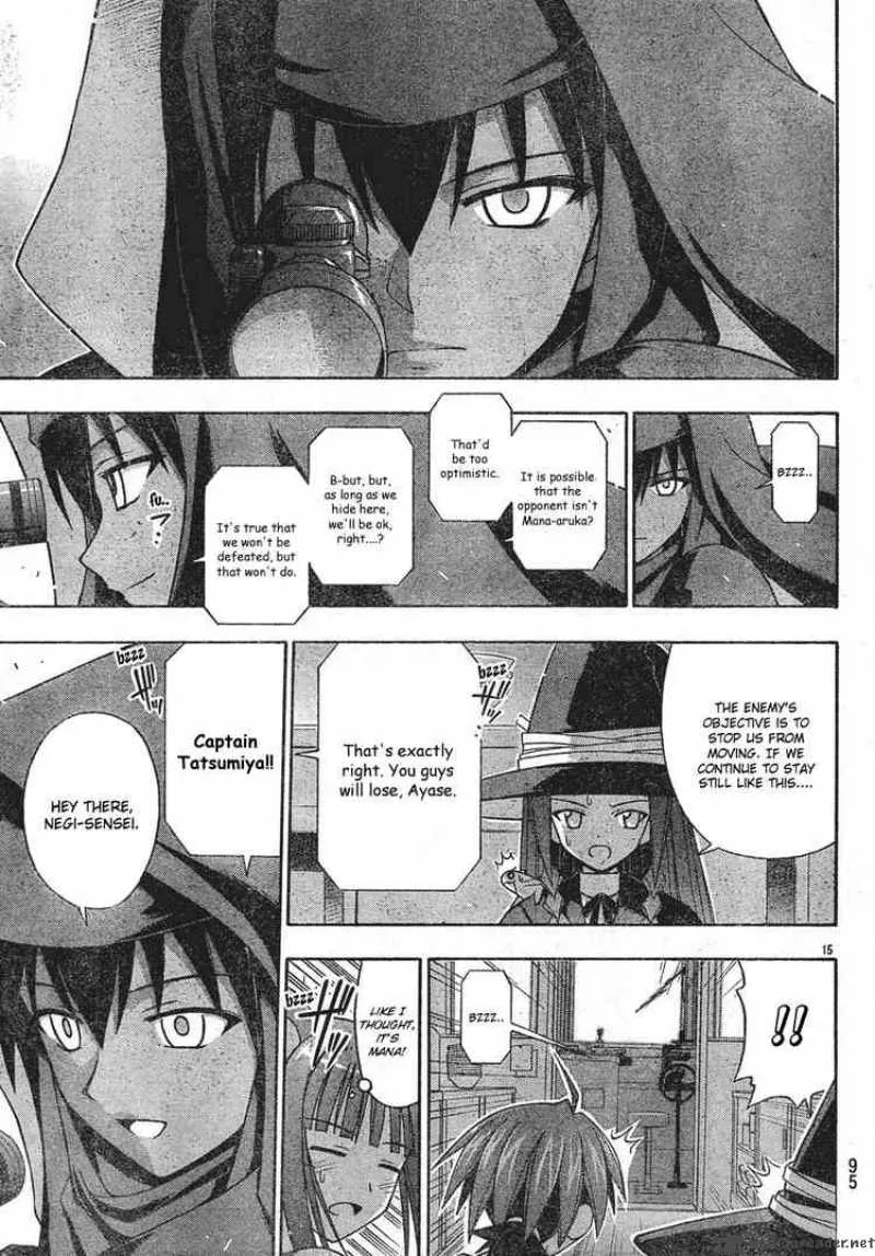 Mahou Sensei Negima! Chapter 152 page 15