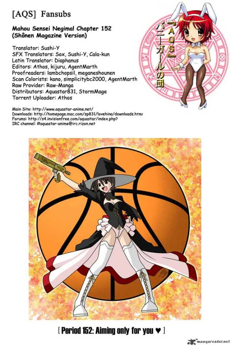 Mahou Sensei Negima! Chapter 152 page 19