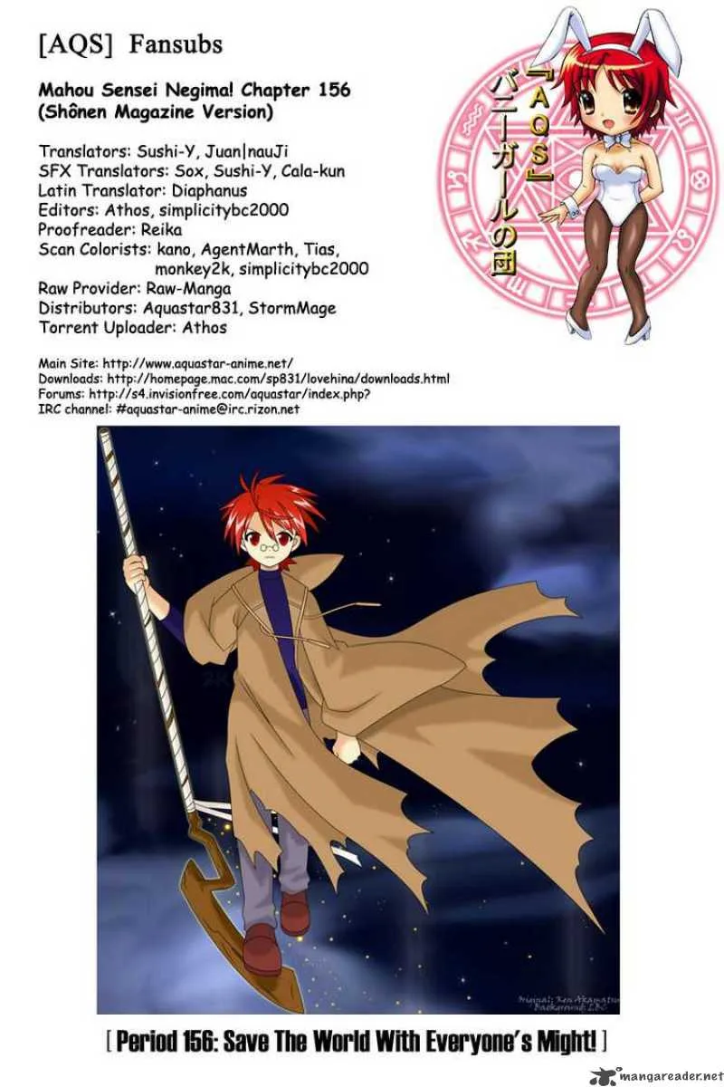 Mahou Sensei Negima! Chapter 156 page 19
