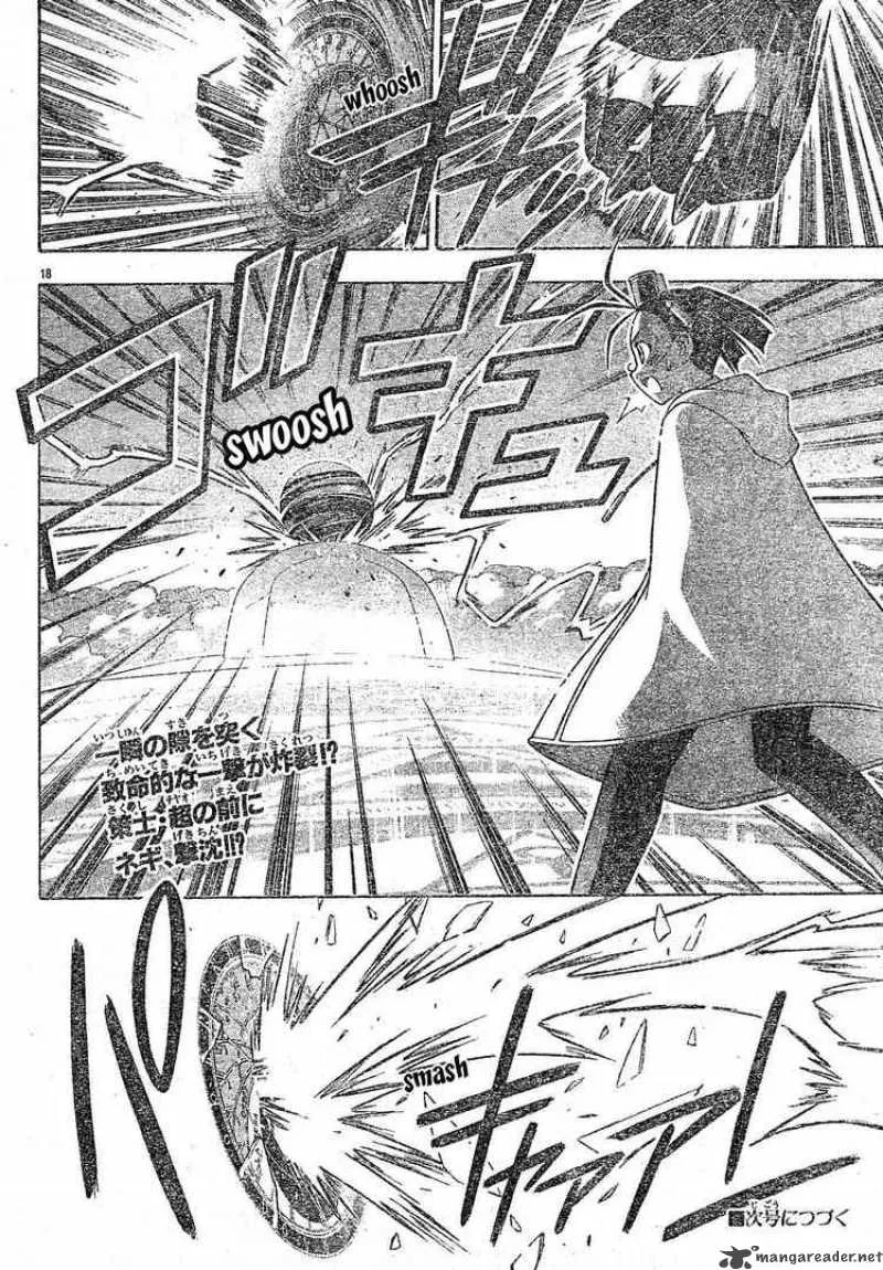 Mahou Sensei Negima! Chapter 157 page 18