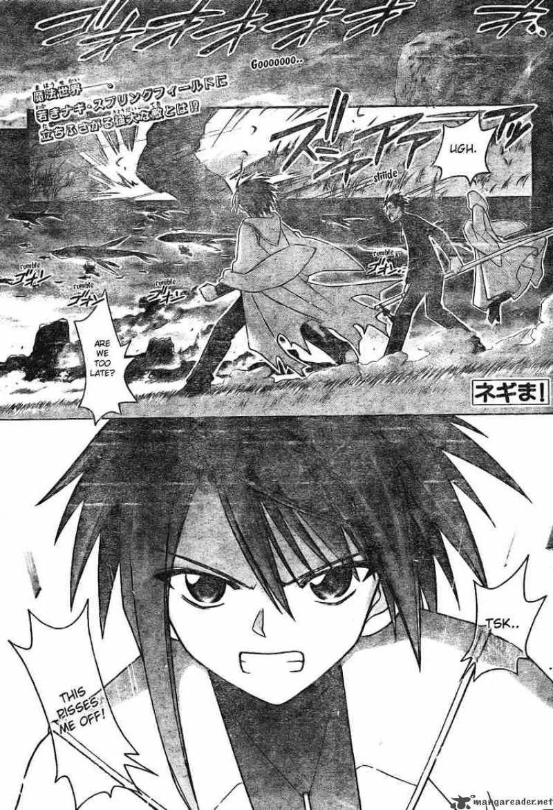 Mahou Sensei Negima! Chapter 169 page 1
