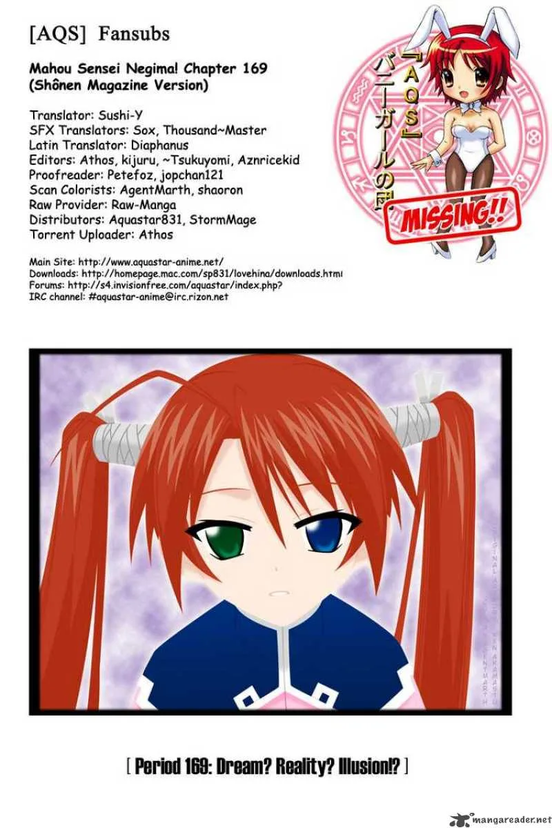 Mahou Sensei Negima! Chapter 169 page 15