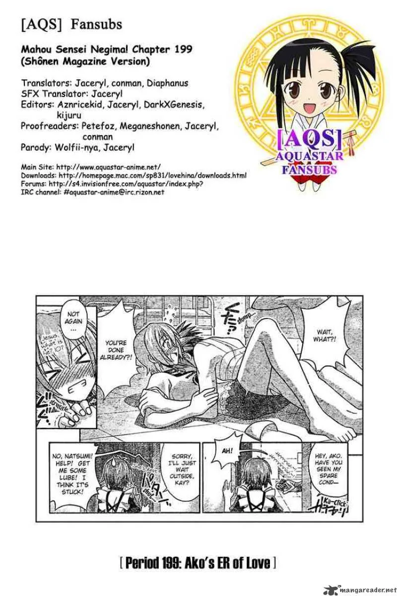 Mahou Sensei Negima! Chapter 199 page 16