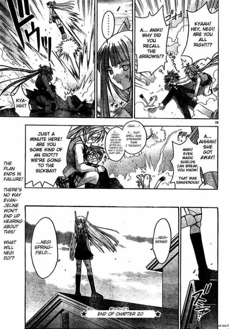 Mahou Sensei Negima! Chapter 20 page 19