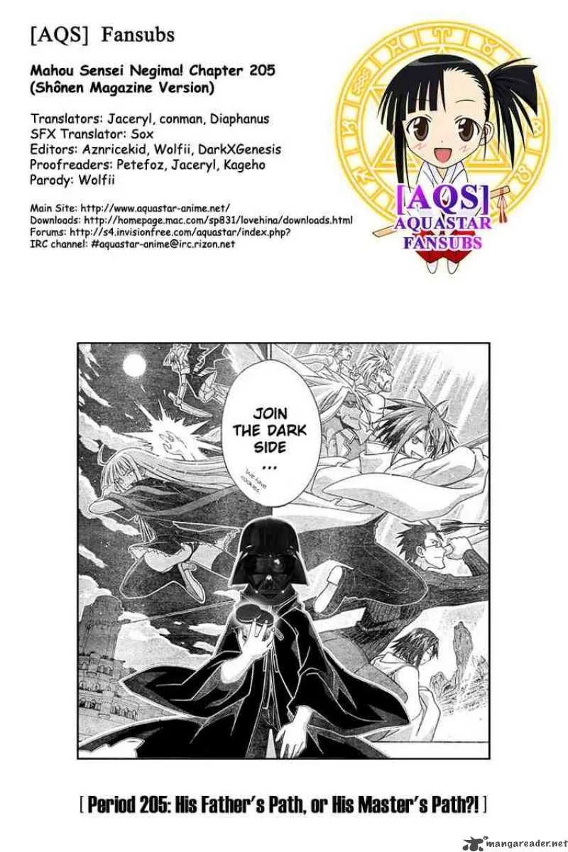 Mahou Sensei Negima! Chapter 205 page 18