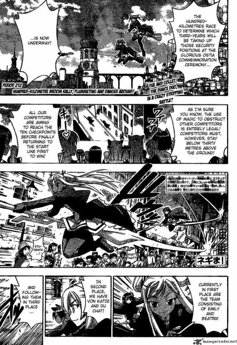 Mahou Sensei Negima! Chapter 212 page 1