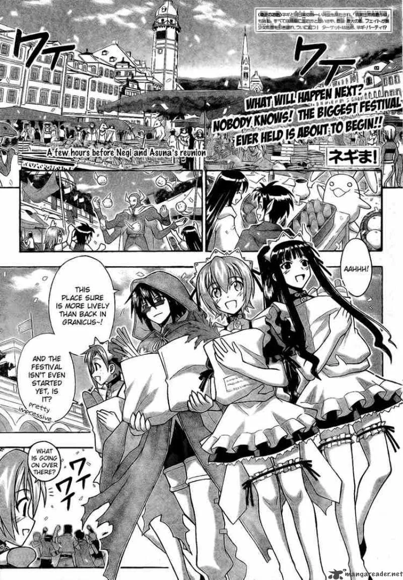 Mahou Sensei Negima! Chapter 216 page 1