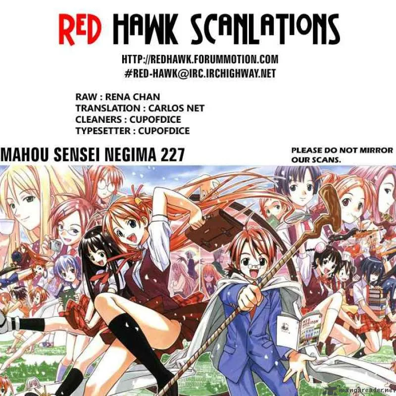 Mahou Sensei Negima! Chapter 227 page 19