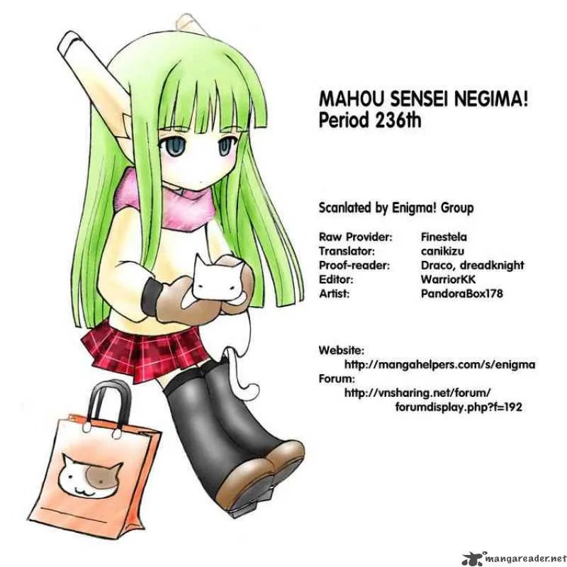 Mahou Sensei Negima! Chapter 236 page 19