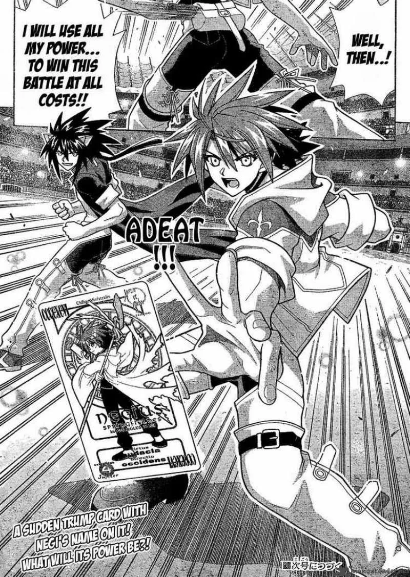 Mahou Sensei Negima! Chapter 240 page 17