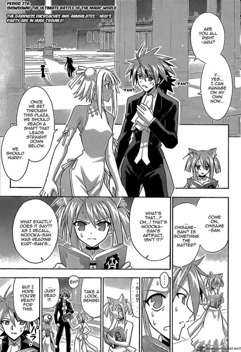 Mahou Sensei Negima! Chapter 278 page 1
