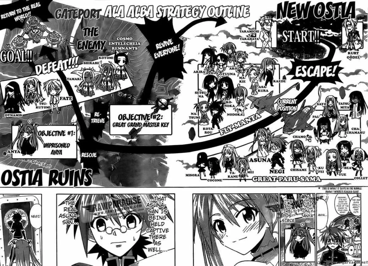 Mahou Sensei Negima! Chapter 282 page 16