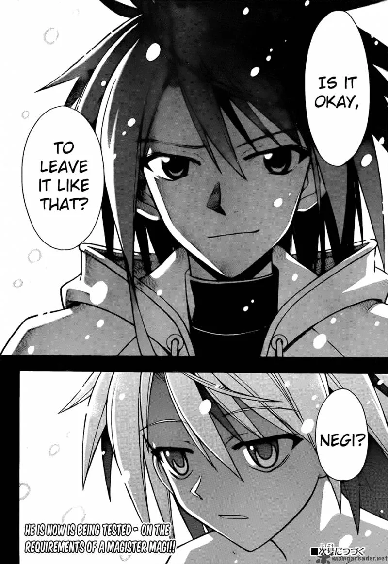 Mahou Sensei Negima! Chapter 313 page 18