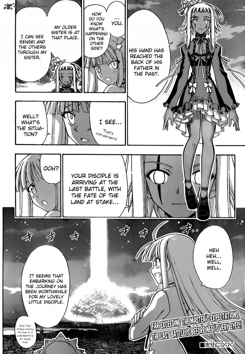 Mahou Sensei Negima! Chapter 316 page 18