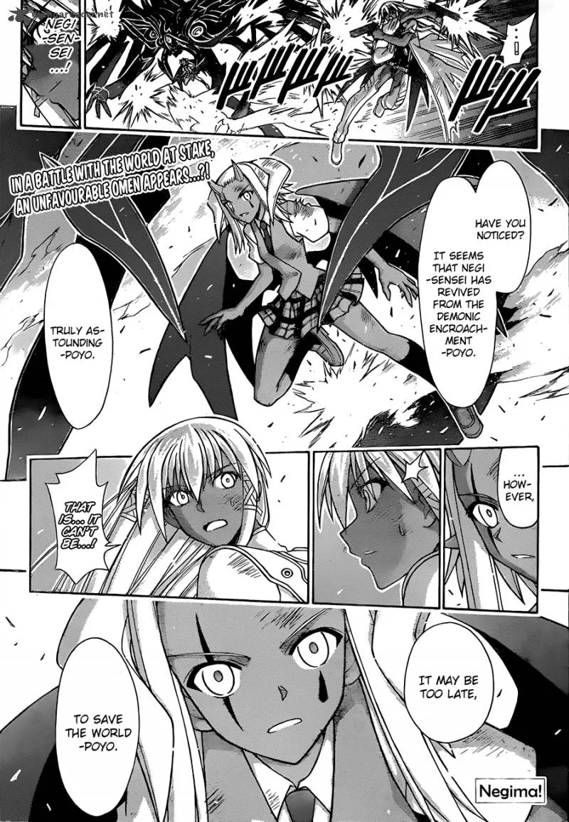 Mahou Sensei Negima! Chapter 317 page 1