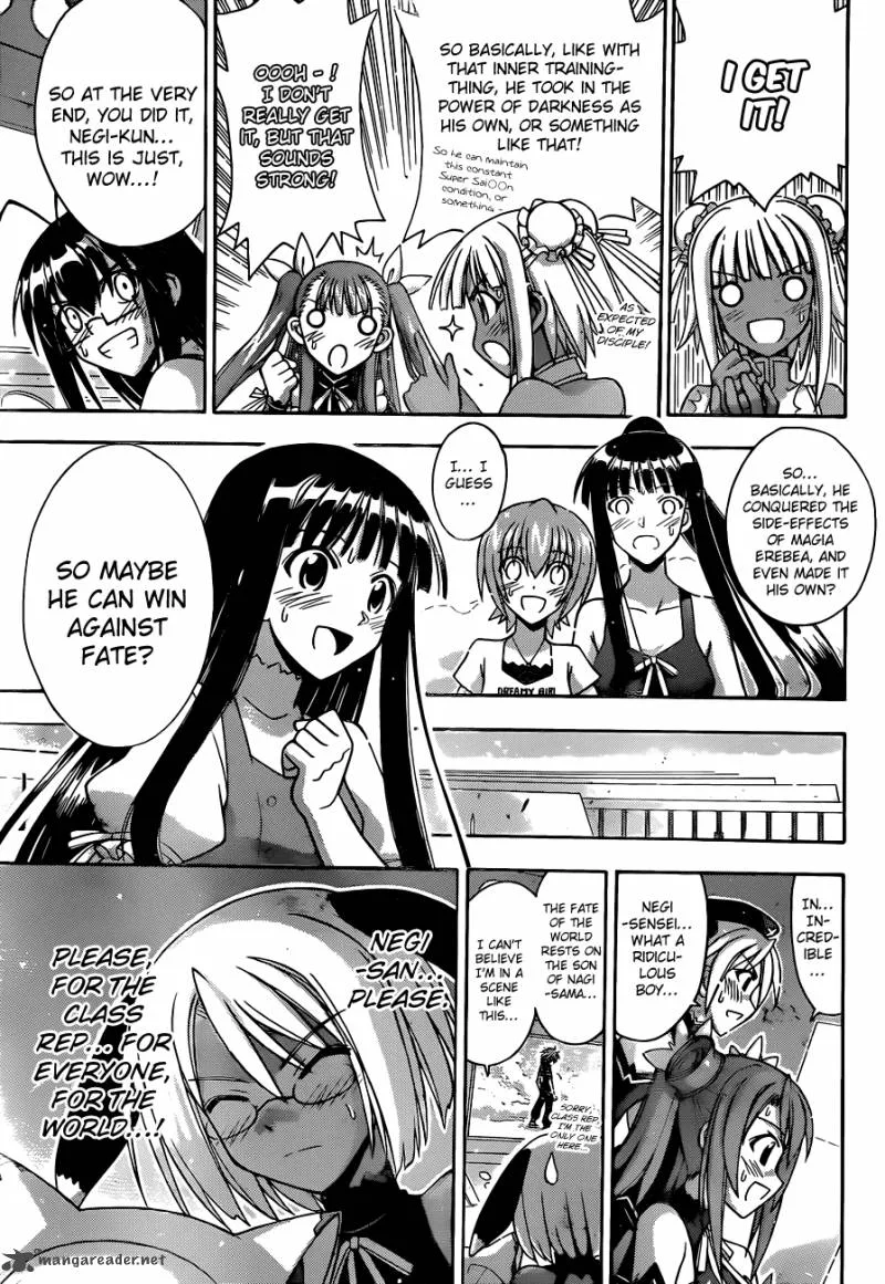 Mahou Sensei Negima! Chapter 318 page 14
