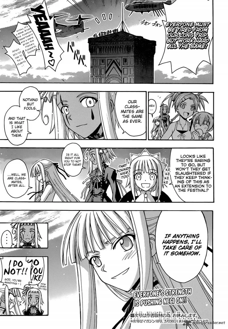 Mahou Sensei Negima! Chapter 321 page 14