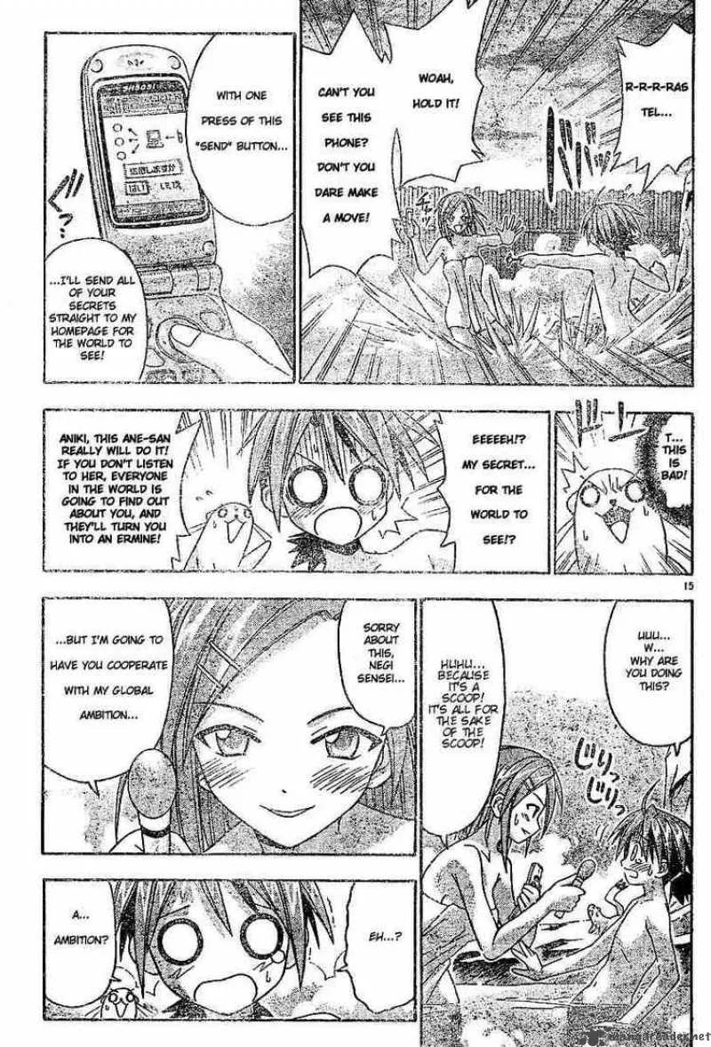 Mahou Sensei Negima! Chapter 34 page 15