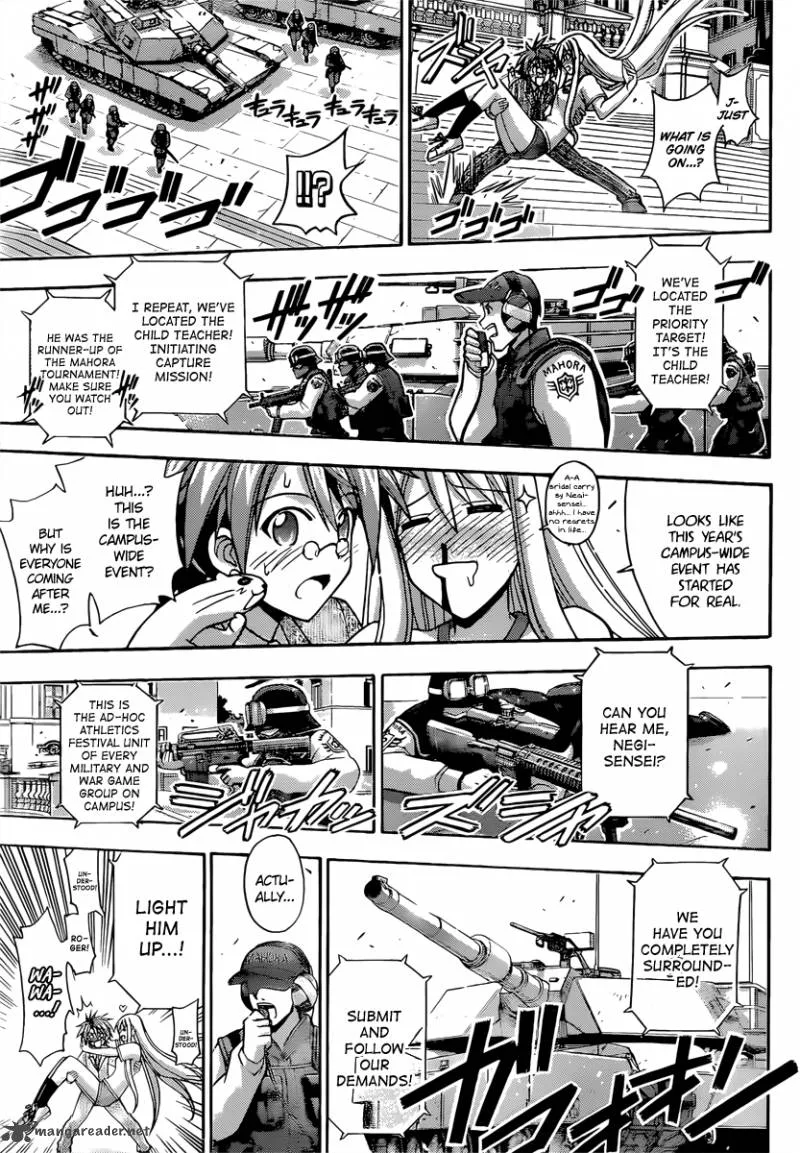 Mahou Sensei Negima! Chapter 345 page 11