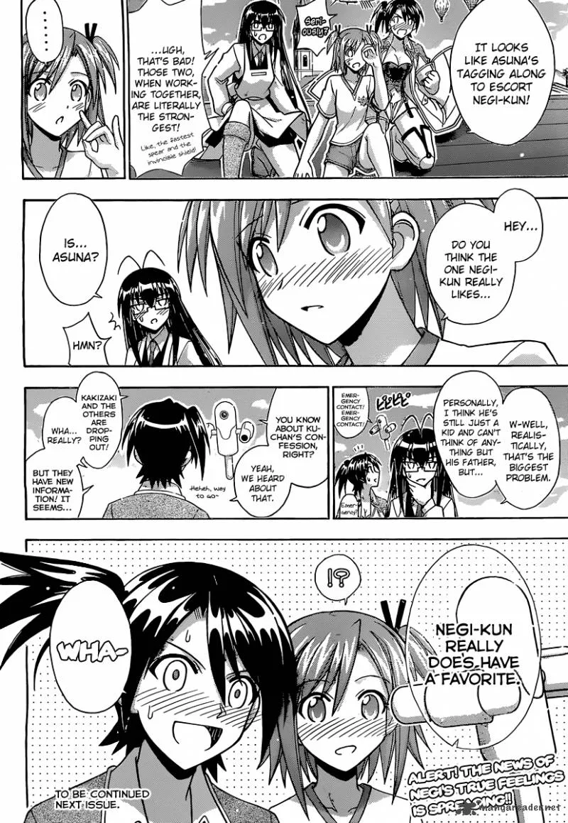 Mahou Sensei Negima! Chapter 347 page 19