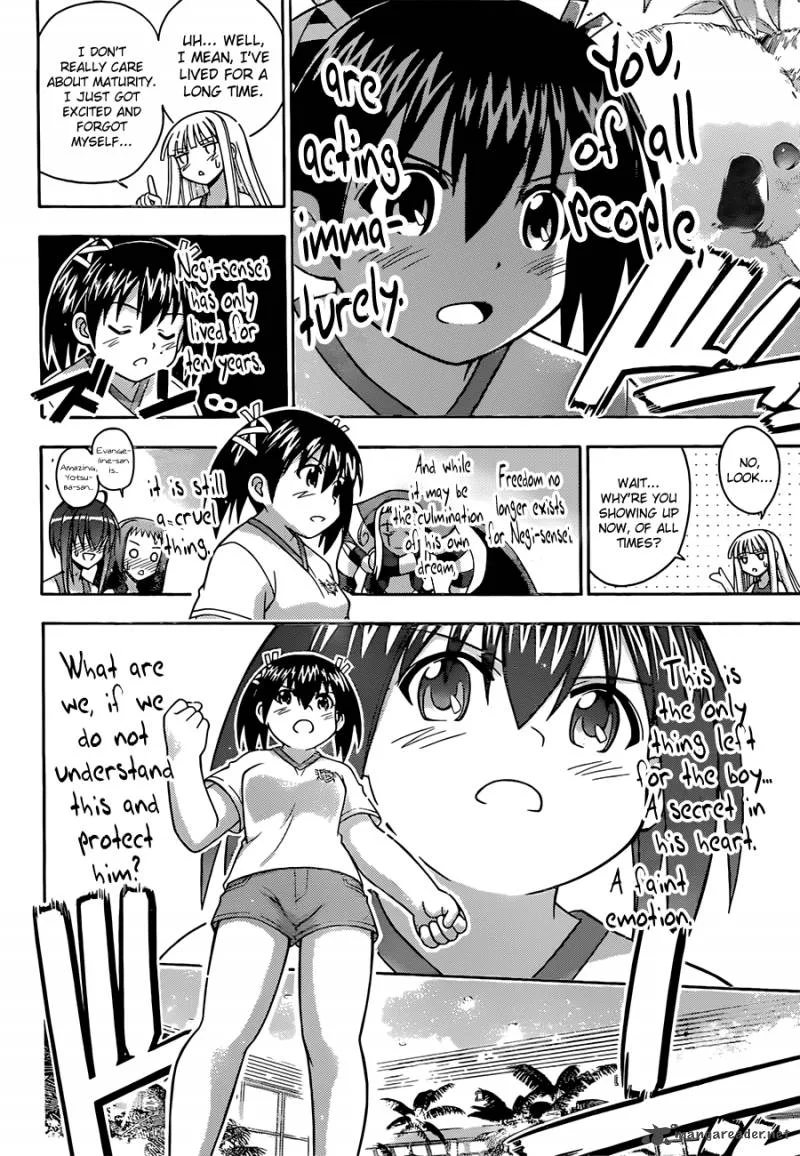 Mahou Sensei Negima! Chapter 349 page 13