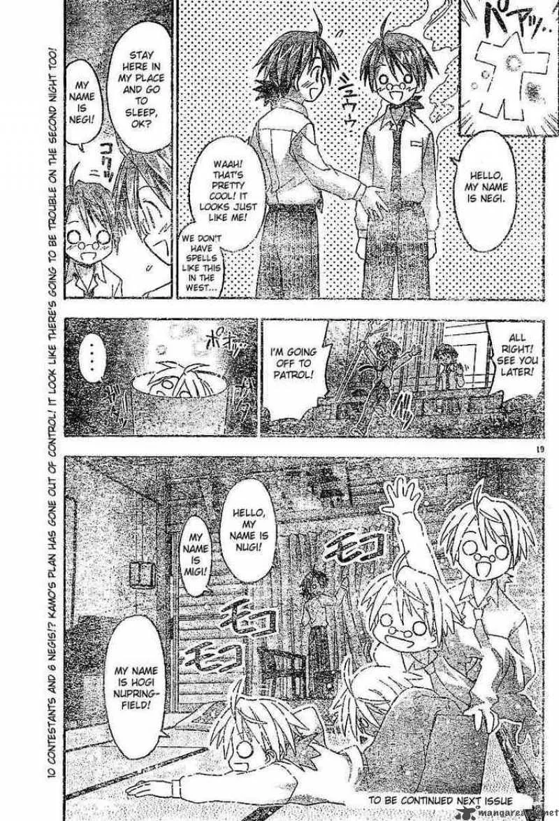 Mahou Sensei Negima! Chapter 35 page 19