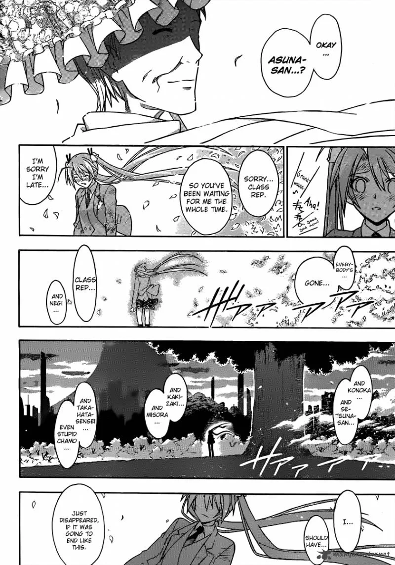 Mahou Sensei Negima! Chapter 352 page 16