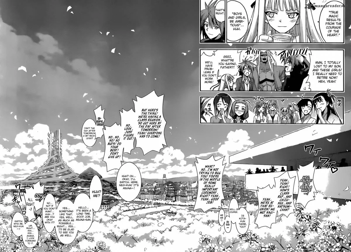 Mahou Sensei Negima! Chapter 355 page 18