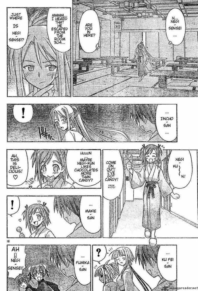 Mahou Sensei Negima! Chapter 36 page 16