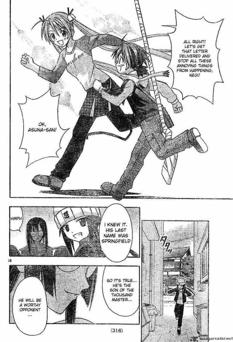 Mahou Sensei Negima! Chapter 38 page 18