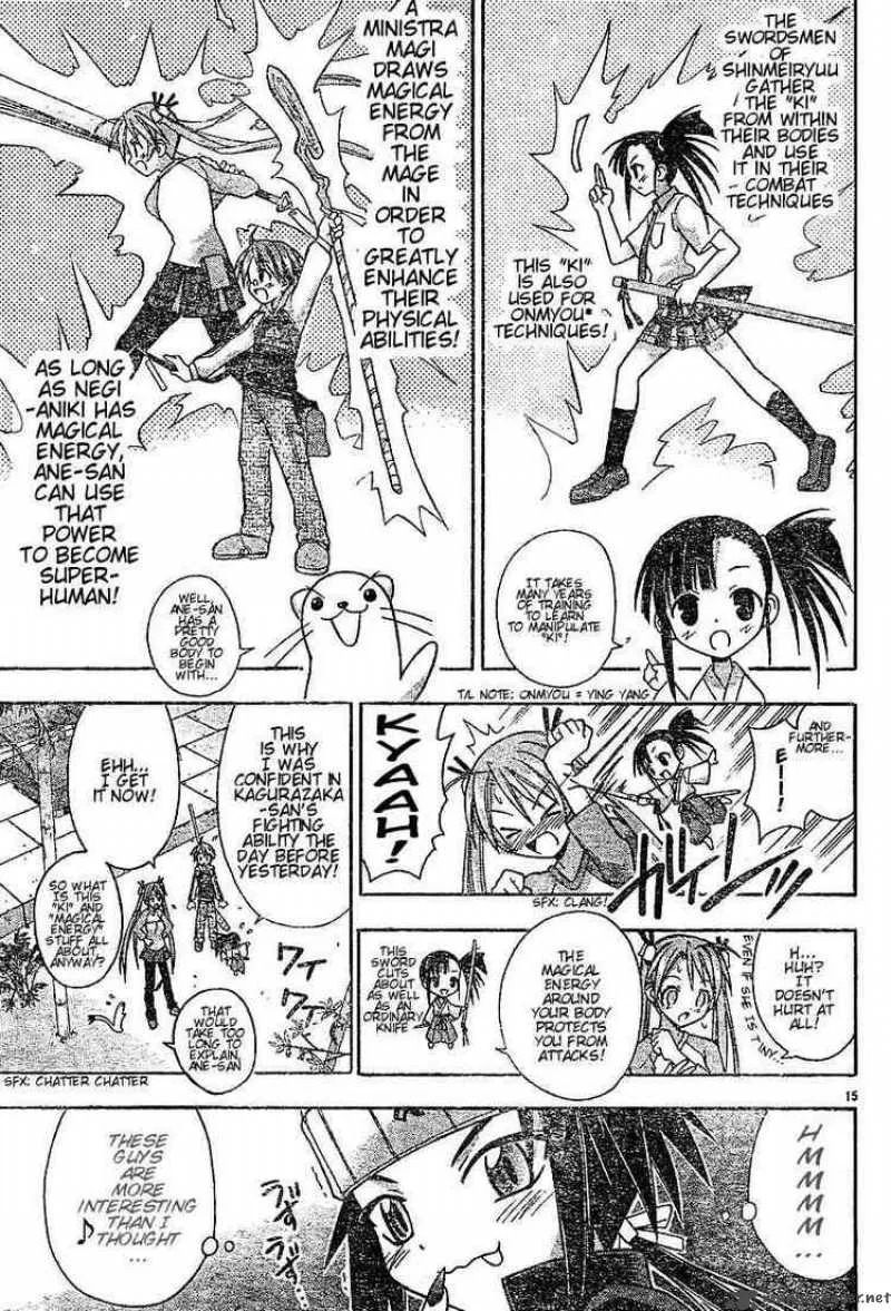 Mahou Sensei Negima! Chapter 39 page 15