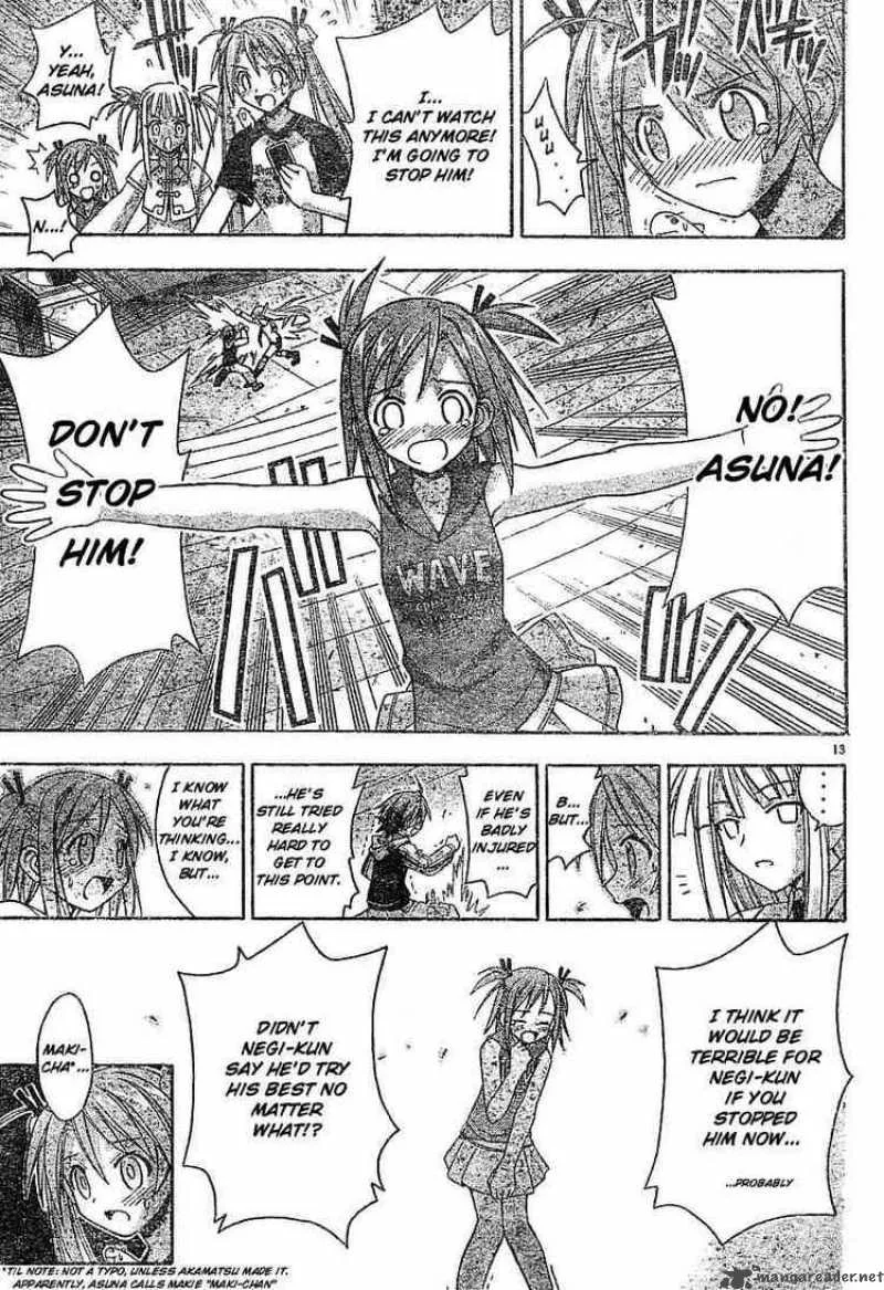 Mahou Sensei Negima! Chapter 58 page 12