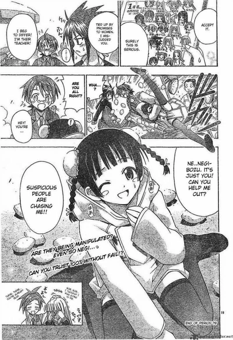 Mahou Sensei Negima! Chapter 79 page 19