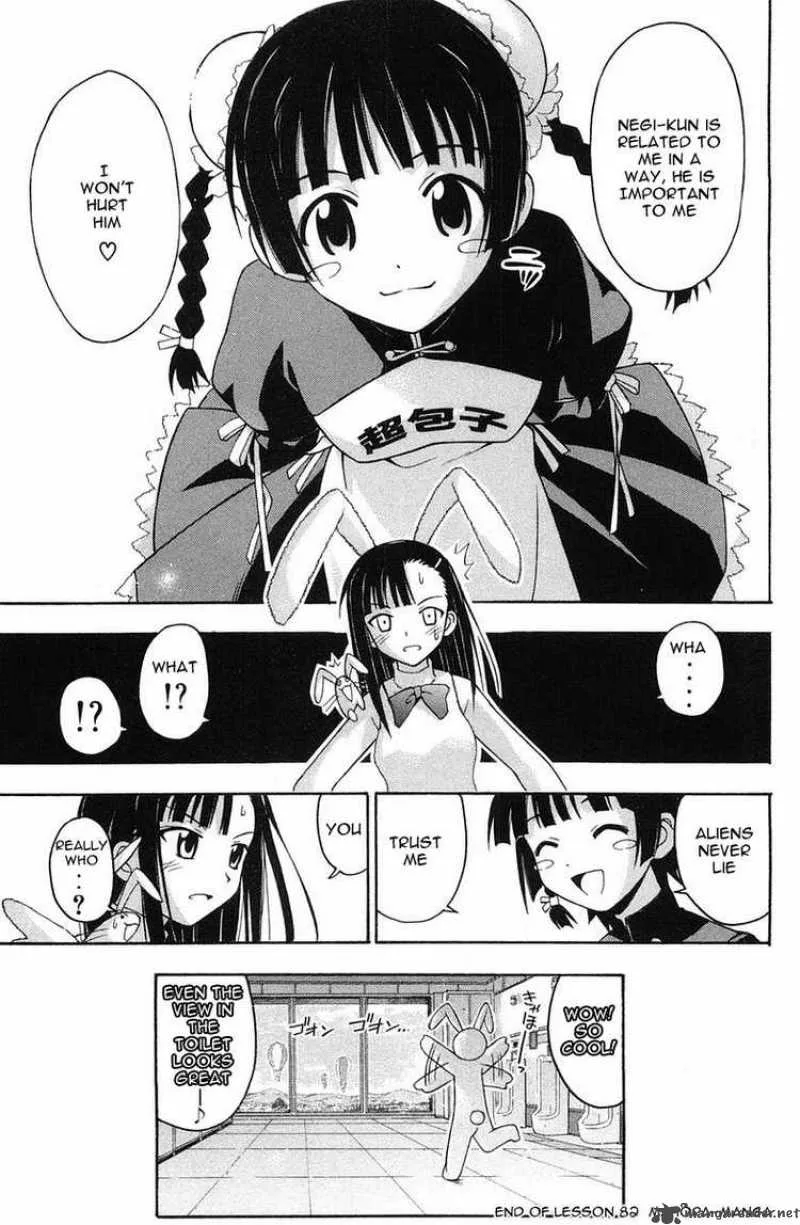 Mahou Sensei Negima! Chapter 82 page 19