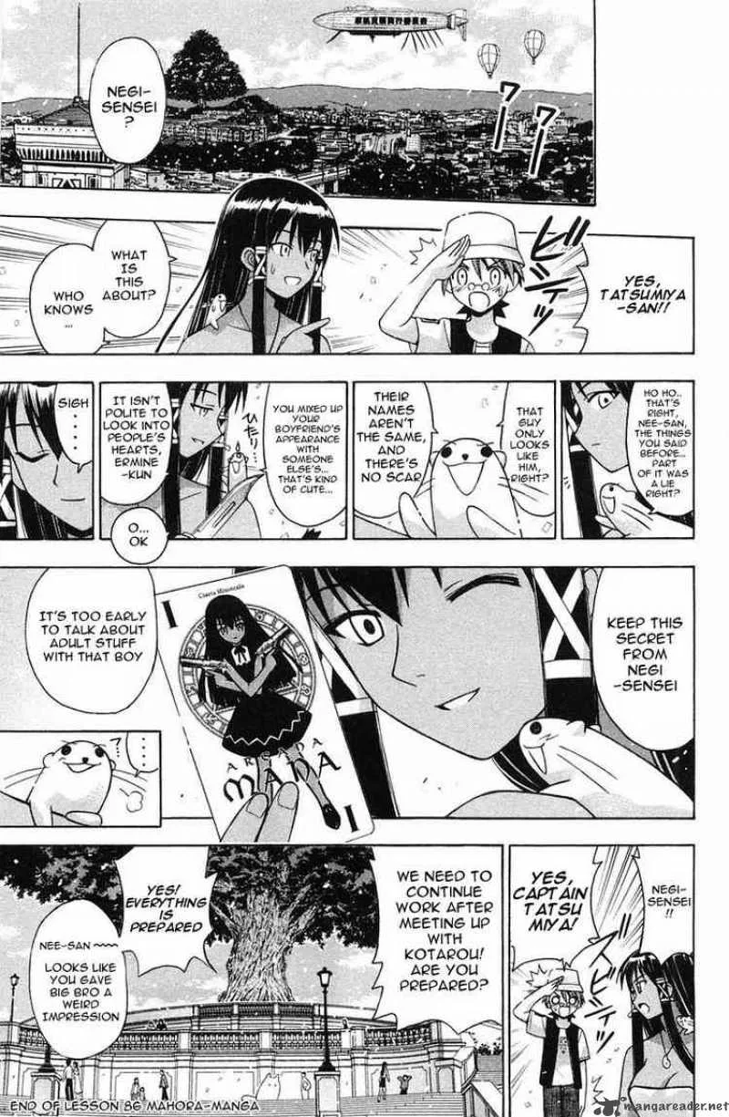 Mahou Sensei Negima! Chapter 86 page 19