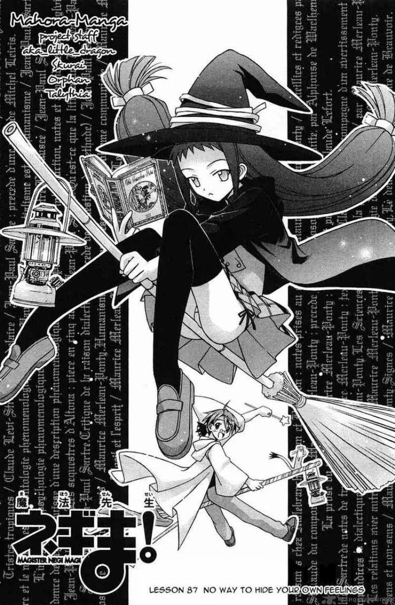 Mahou Sensei Negima! Chapter 87 page 3