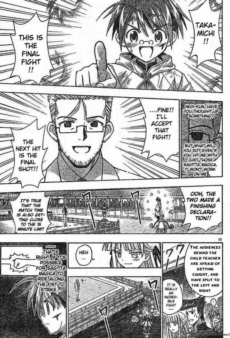 Mahou Sensei Negima! Chapter 98 page 14