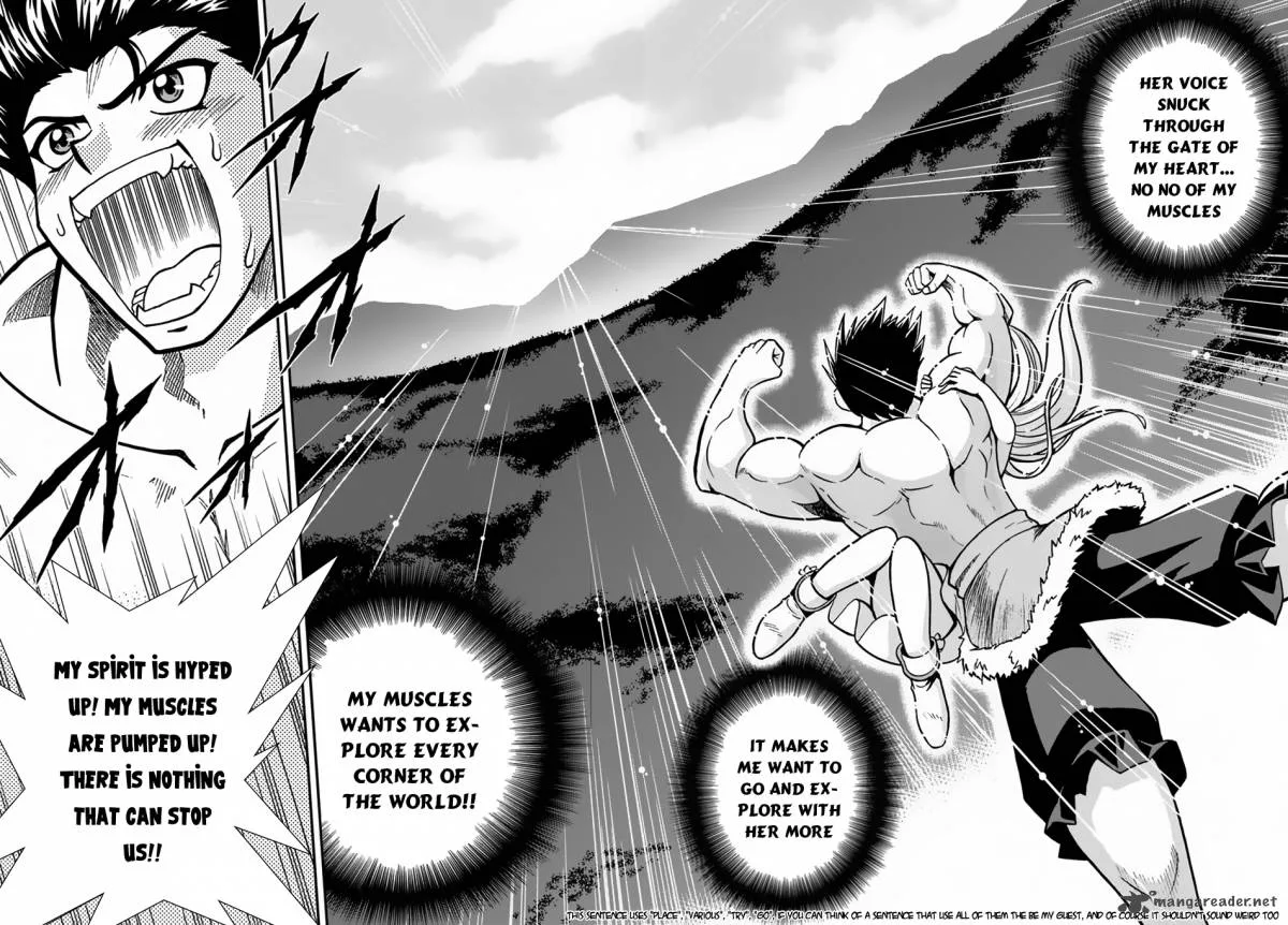 Mahou? Sonna Koto yori Kinniku da! Chapter 1 page 32