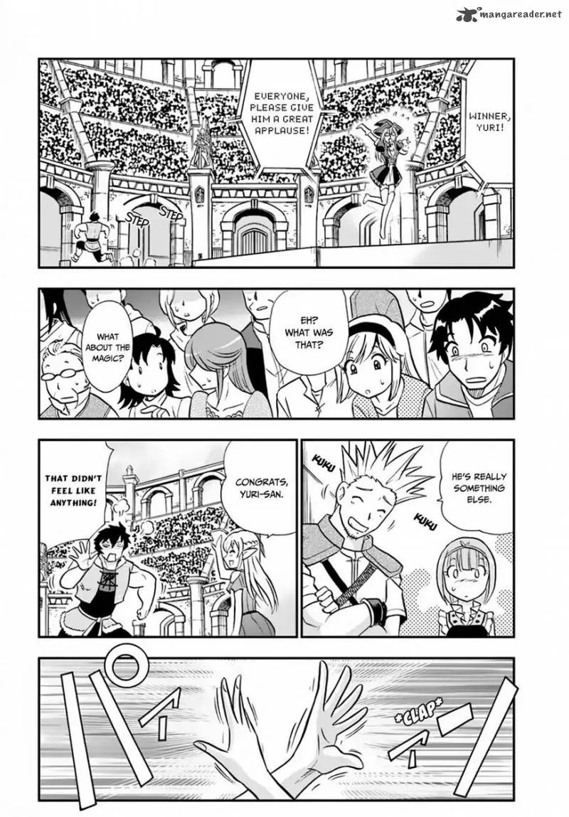 Mahou? Sonna Koto yori Kinniku da! Chapter 10 page 35